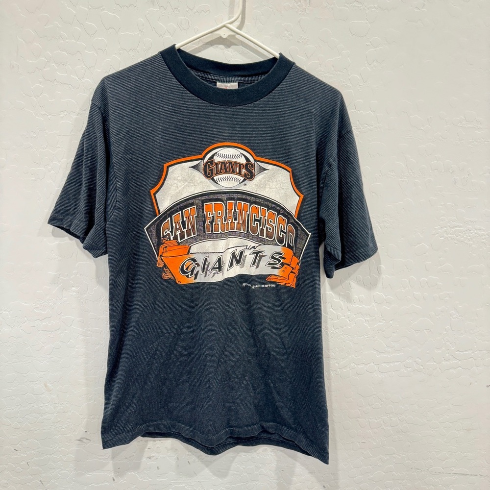 Vintage San Fransisco Giants Shirt Mens Large 1993 Mendez Sportswear Cotton